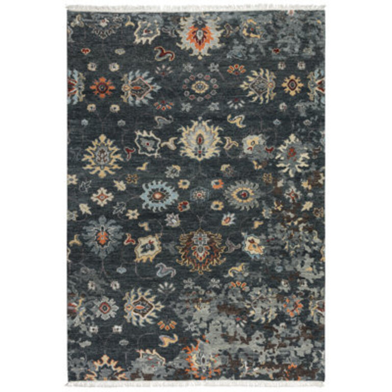 Wool Floral Indoor Rug