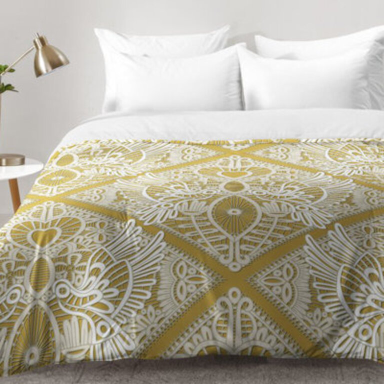 Sharon Turner Modern  Contemporary Floral Comforter Set