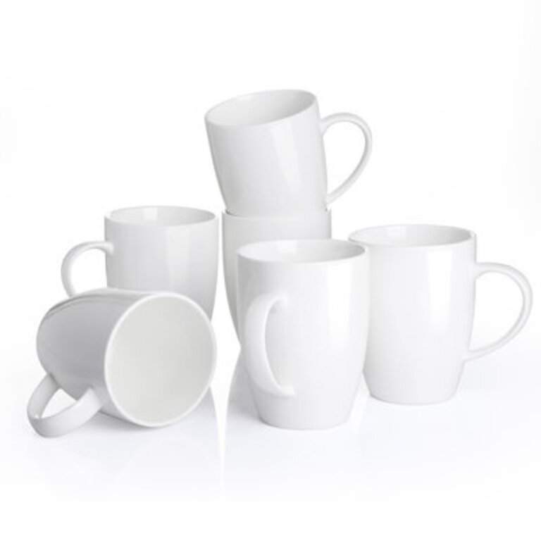 Basic 12 Oz Coffee Mug Set Of 6