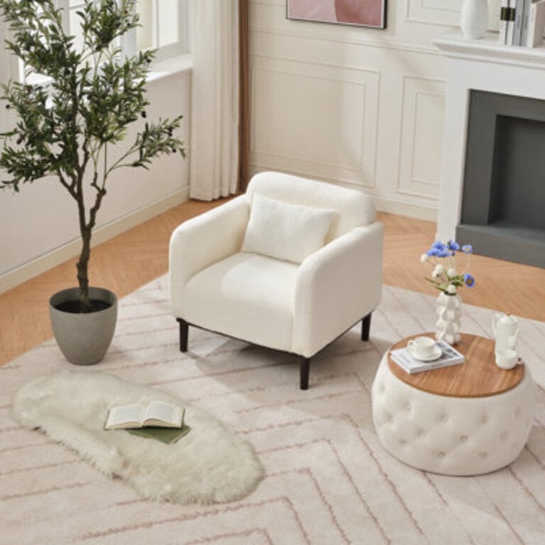 Glyna Upholstered Accent Chair