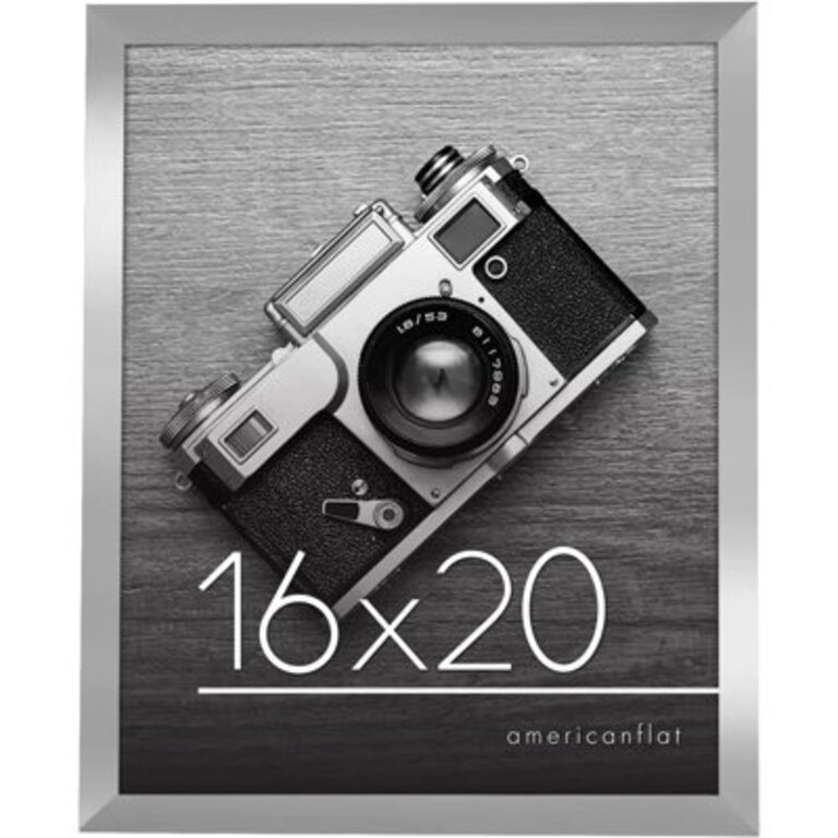 Signature Poster Frame Composite Wood and Plexiglass Cover Hanging Hardware included