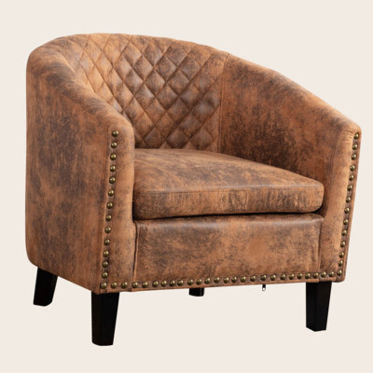 Florimond Upholstered Barrel Chair