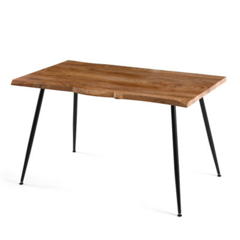 Metal Base Dining Table