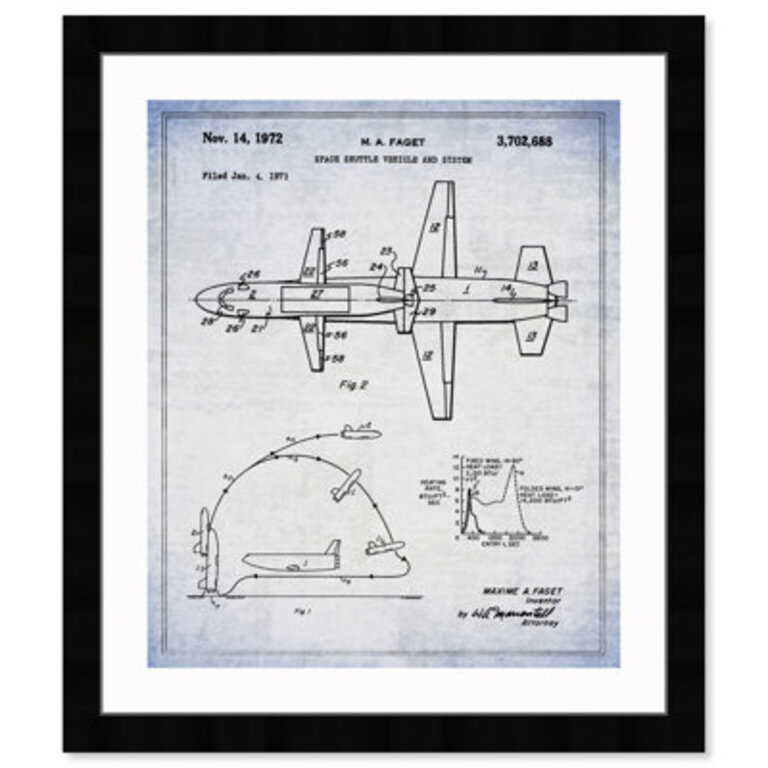 Space Shuttle Vehicle And System 1967