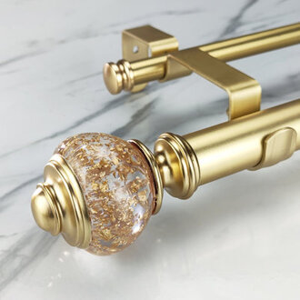 Jalysia Adjustable 1125 Double Curtain Rod