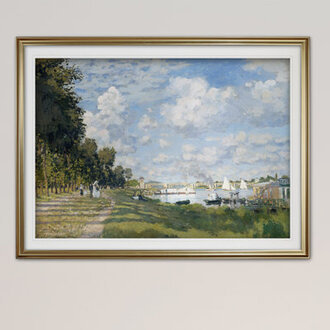 Basin At Argenteuil  by Claude Monet