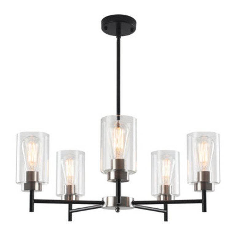 5 - Light Dimmable Kitchen Island Spider Chandelier