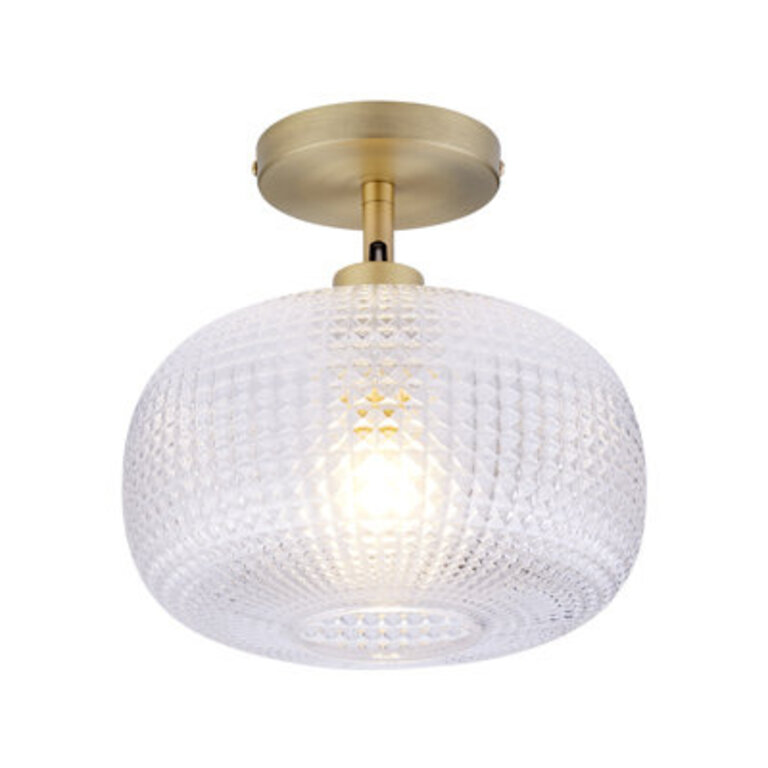 Adeyne Glass Semi Flush Mount