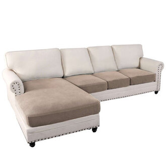 Box Cushion Sectional Slipcover Machine Washable