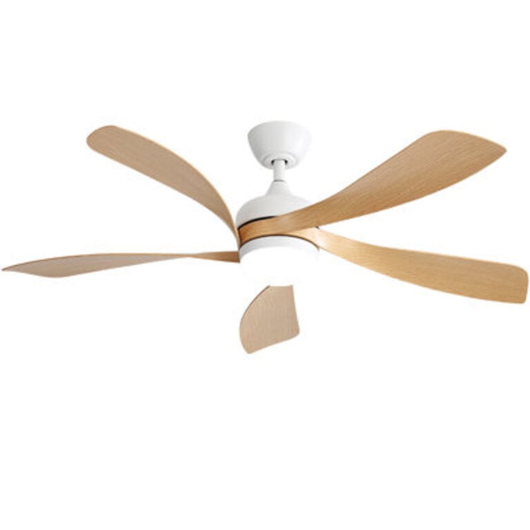 Damecia 52 Modern Ceiling Fan with LED Light and Remote Control