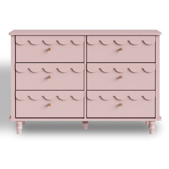 Dorlan 6 Drawer 431 W Laced Dresser