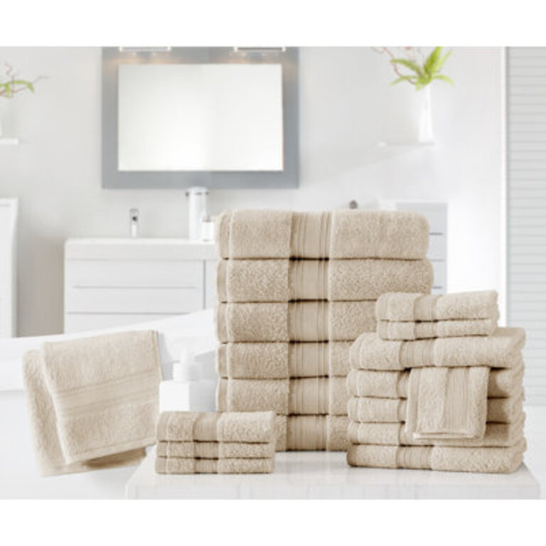 18-piece Cotton Towel Set