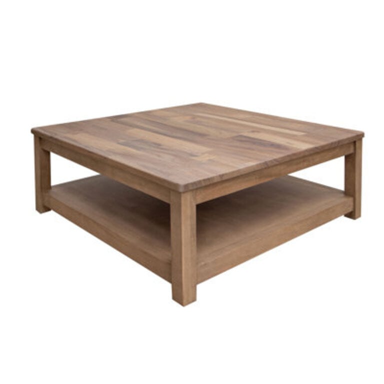 Eugen Solid Wood Top Coffee Table