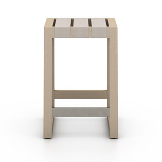 Suleyka Teak Outdoor Stool