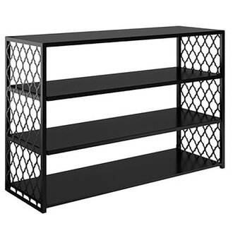 Irvona Folding Zinc Coated Cast Iron Buffest  Console Table