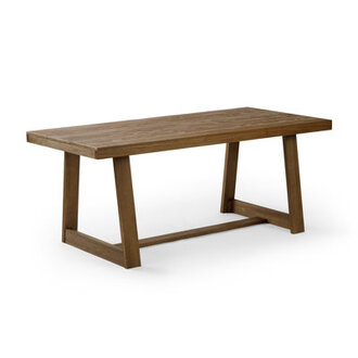 Linzy Pine Solid Wood Dining Table