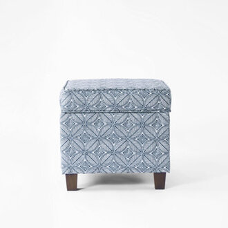 Asha 175 Square Storage Ottoman