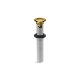 Clicker Drain With Overflow