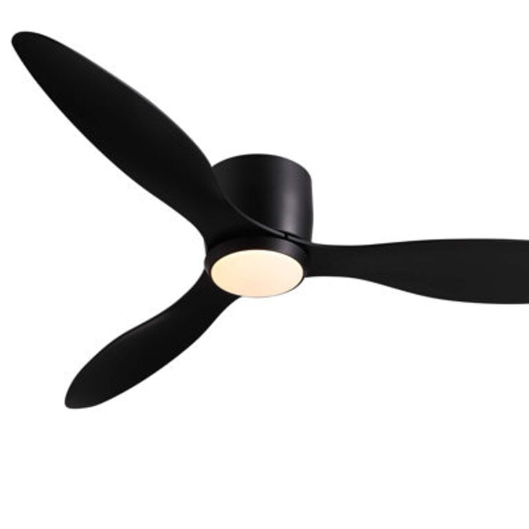 Jamarreon 4252 Low Profile Dimmable Ceiling Fan with LED Lights  Remote Control