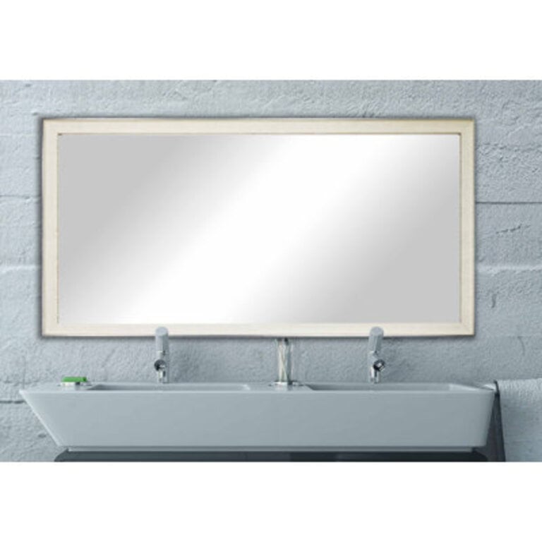 Milliner Solid Wood Flat Wall Mirror