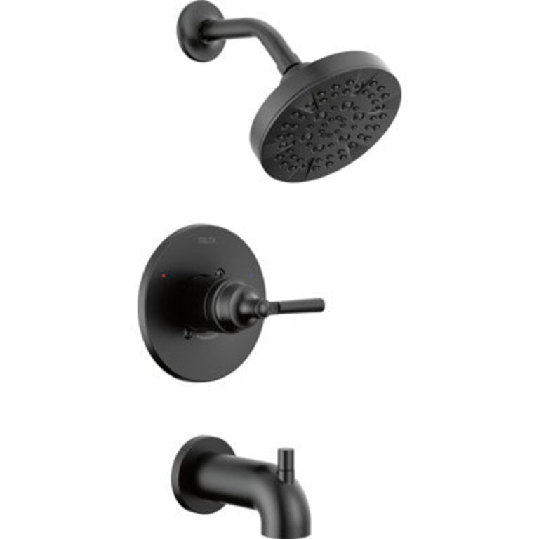 SAYLOR Single-Function Tub and Shower Faucet Set Valve Trim Kit Shower Head and Handle Set