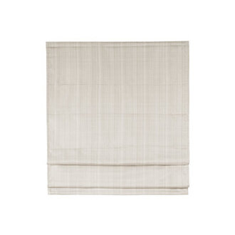 Galen Basketweave Cordless Room Darkening Single Roman Shade
