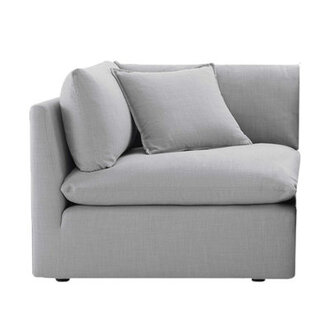 Annabella 4055 W Armless Corner Wedge Accent Chair