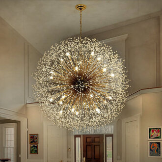 Lakeyah Dimmable Sputnik Sphere Chandelier