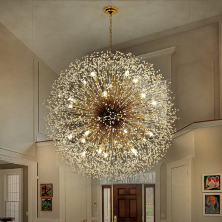 Lakeyah Dimmable Sputnik Sphere Chandelier