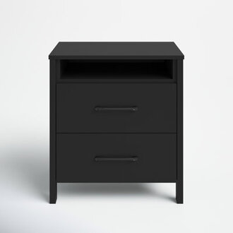 Allysyn 2 Drawer Nightstand