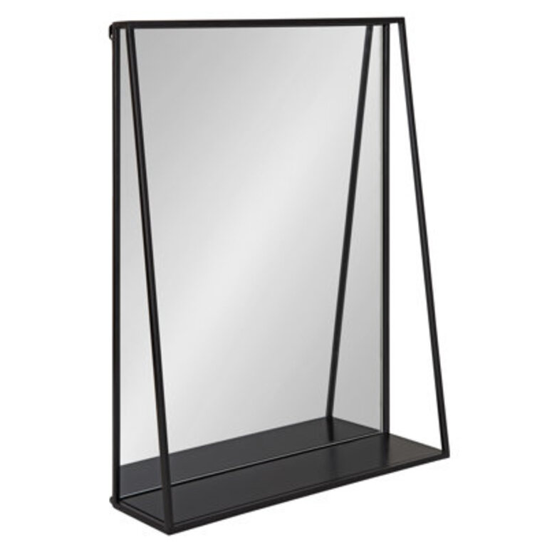 Carlyssa Modern  Contemporary Accent Mirror with Shelf