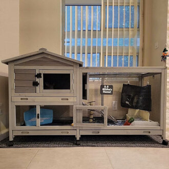 Weather Resistant Small Animal Hutch