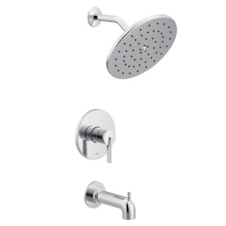 Moen M-CORE 3-Seried Cia Tub and Shower Faucet Trim Kit Valve Required