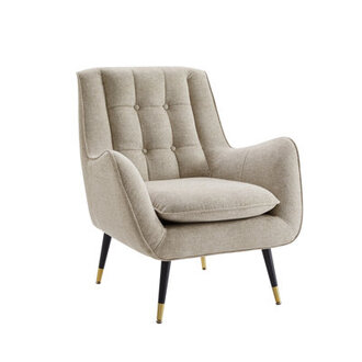 Brianne 3031 W Tufted Upholstered Accent Armchair