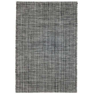 Fusion Black Handwoven IndoorOutdoor Rug