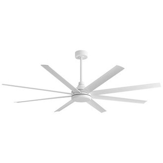 Ilette 657284-inch 8- Blade DC Motor Windmill No Lights Ceiling Fan with Remote Control