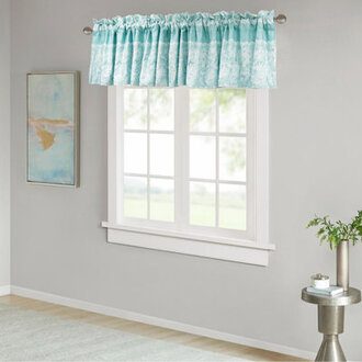 Emma Paisley Tailored Window Valance
