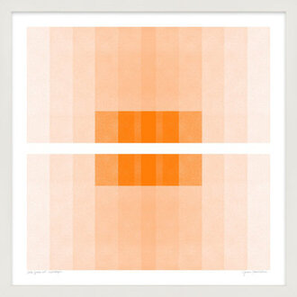 Edvin  Color Space 67 - Cantaloupe  by Jessica Poundstone
