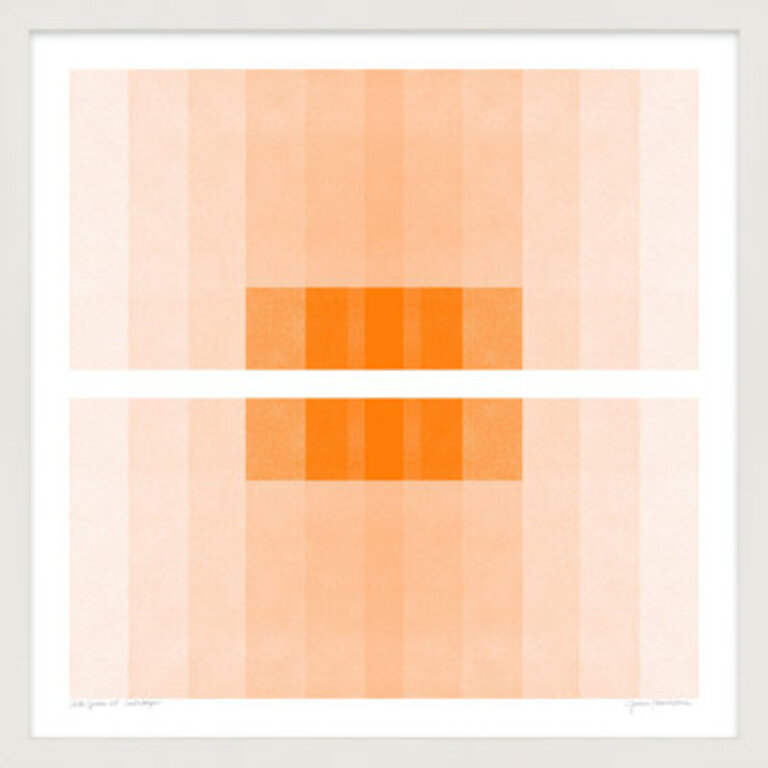 Edvin  Color Space 67 - Cantaloupe  by Jessica Poundstone