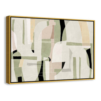 Brienne Sunny Barcelona - Floater Frame Canvas