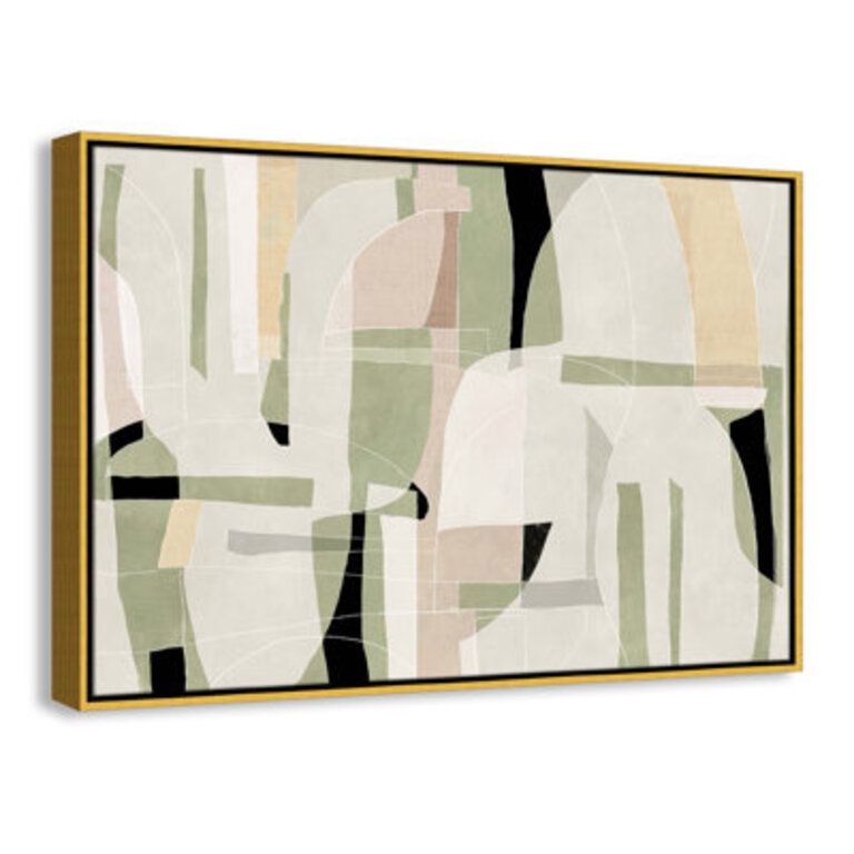 Brienne Sunny Barcelona - Floater Frame Canvas