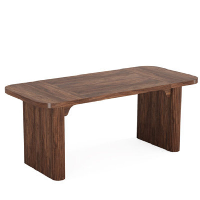 Girace 6299 W Modern Simple Executive Computer Desk with Engineered Wood Top and Legs