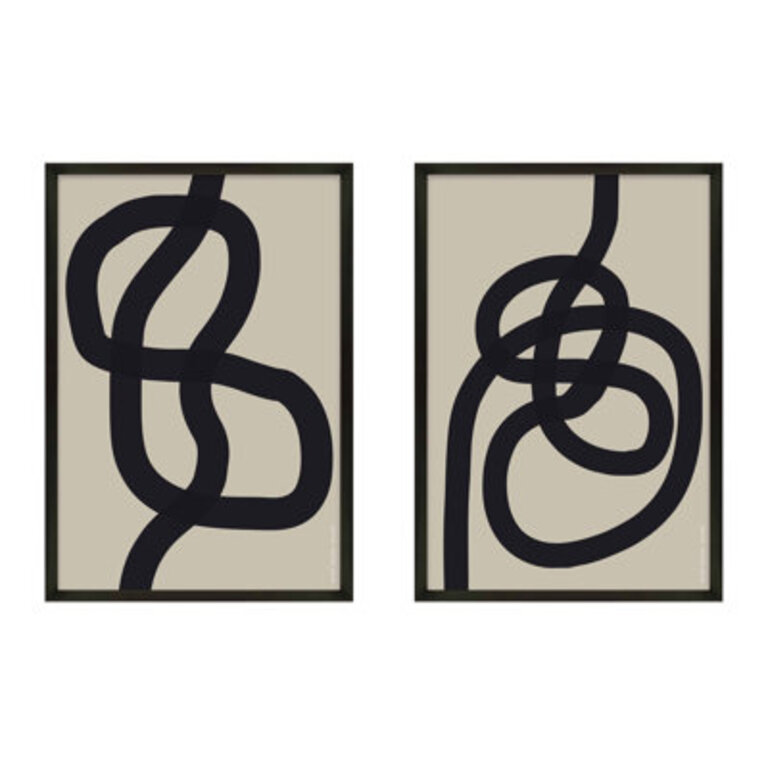 Bombay  Intertwined  by Romina Gadler 2 - Pieces