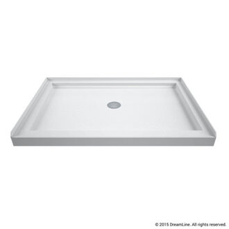 SlimLine 42" x 34" Single Threshold Shower Base