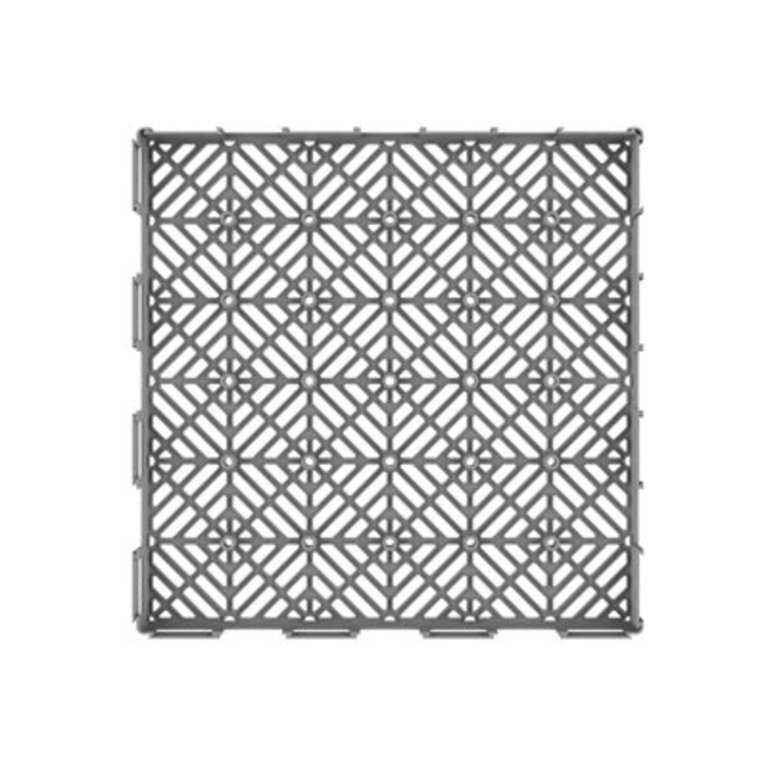 Interlocking 115x115 Deck Tiles - Diamond Pattern Outdoor Pavers - Weather  Slip Resistant