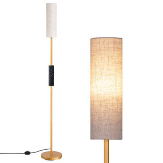 Smathering 65 Traditional Floor Lamp with Remote Control and Bulb Included