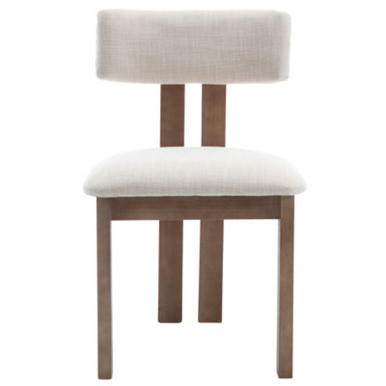 Janeene Dining Chairs Rustic Countryside Wooden Kitchen Chairs with Comfortable Upholstered Mid Century Side Chairs for Living RoomLoungeRestaurant