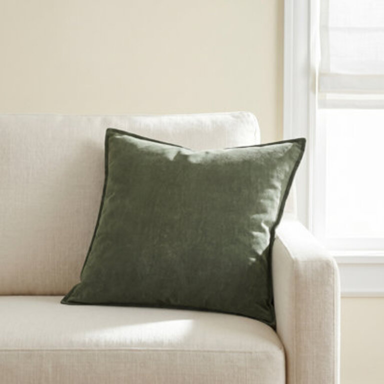 Edgar Square 100 Cotton Pillow