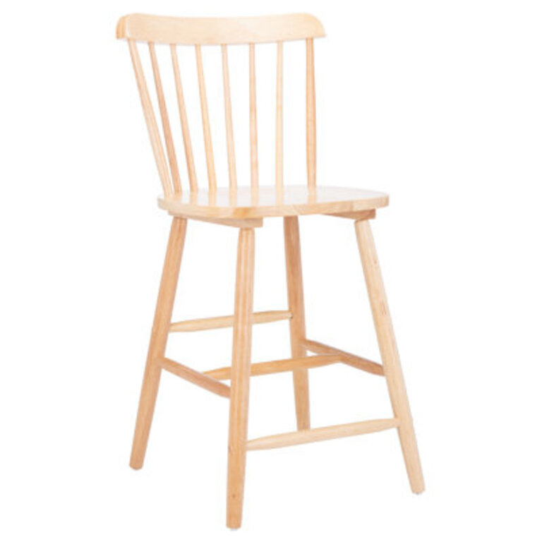 Cerian Solid Wood Counter Stool