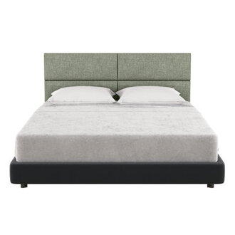 Panelist Modern Padded Headboard - Set of Wall Mounted Panels